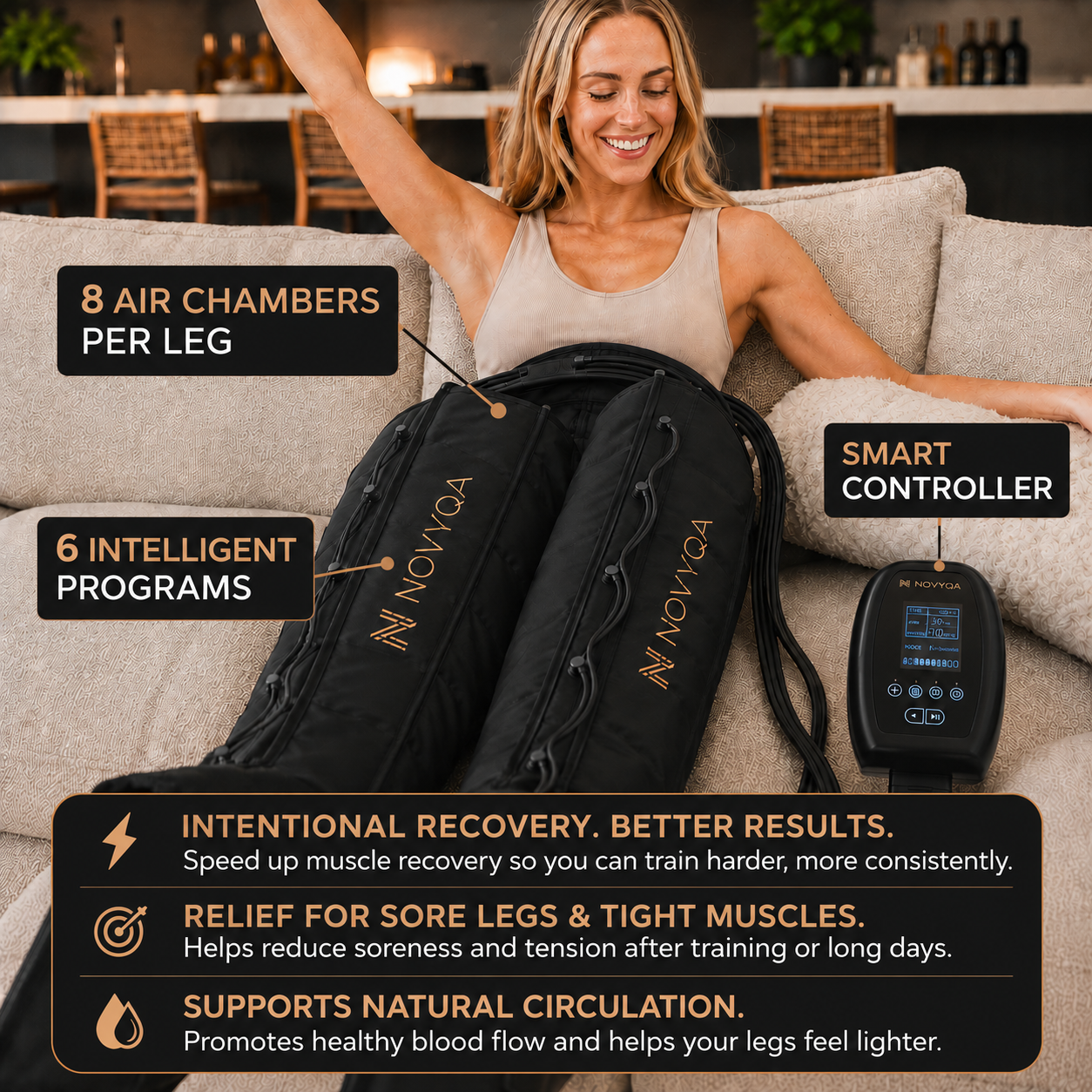 NOVYQA RecoveryPro Compression Boots